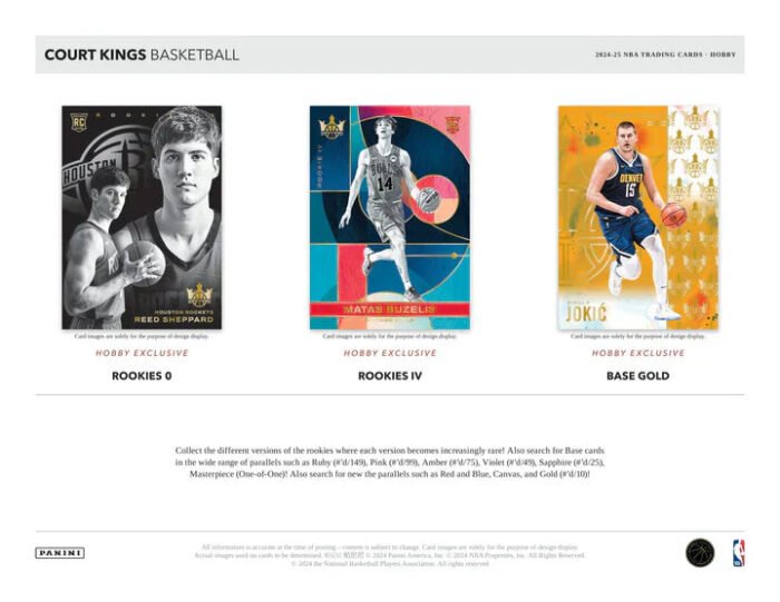 Best Deal - Panini Court Kings 2024-25 Hobby Box