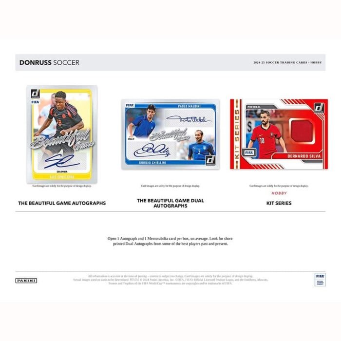 Best Deal - Donruss Soccer 2024-25 Hobby Box