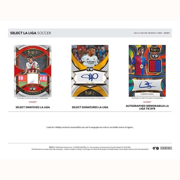 Best Deal - Panini Select La Liga Soccer 2024-25 Hobby Box