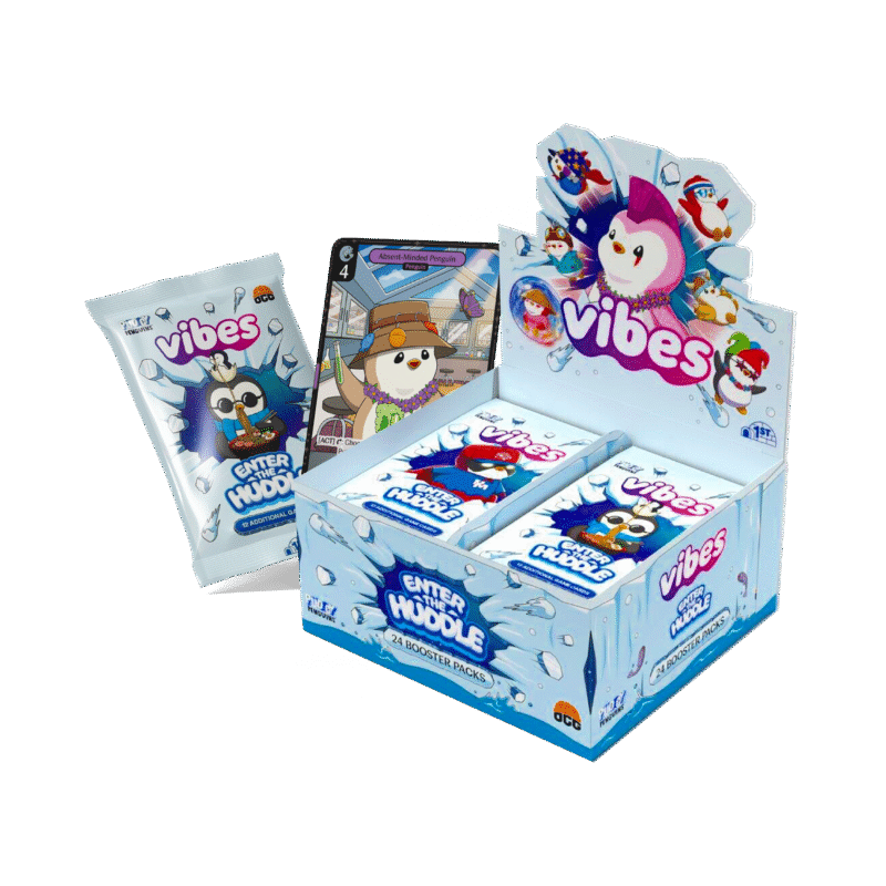Best Deal - Vibes Pudgy Penguins 1st Edition TCG Booster Box