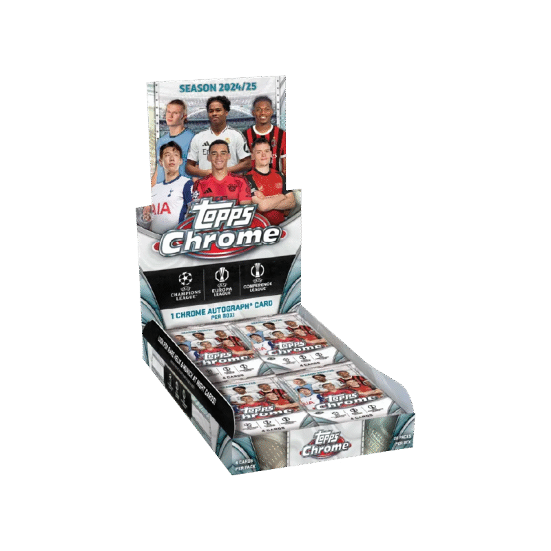 Best Deal - Topps Chrome UEFA Club Competitions UCC 2024-25 Hobby Box