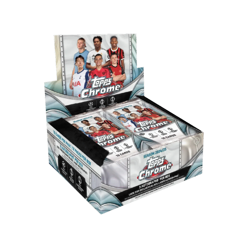 Best Deal - Topps Chrome UEFA Club Competitions UCC 2024-25 Jumbo Box
