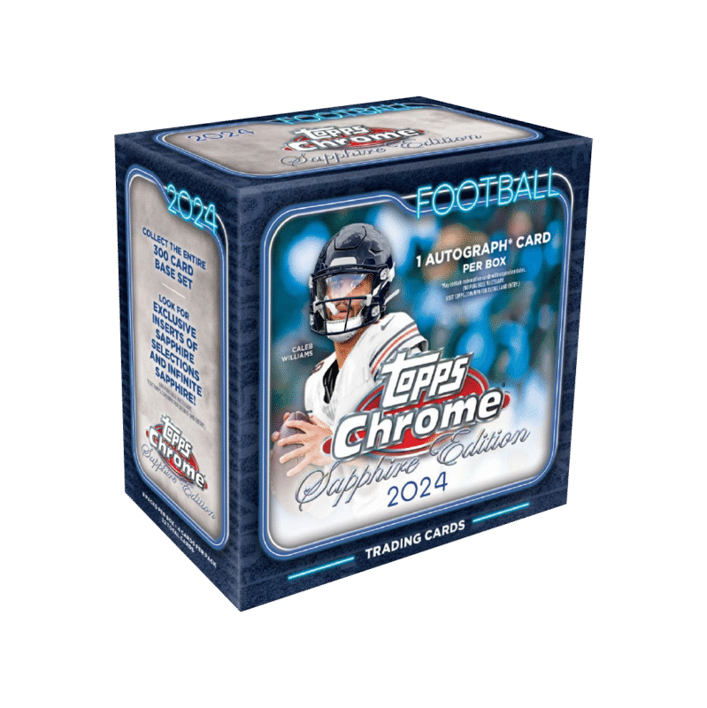 Best Deal - Topps Chrome Sapphire Football 2024 Hobby Box