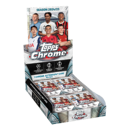 Best Deal - 2024-25 Topps Chrome UEFA Club Competitions Soccer Hobby Box