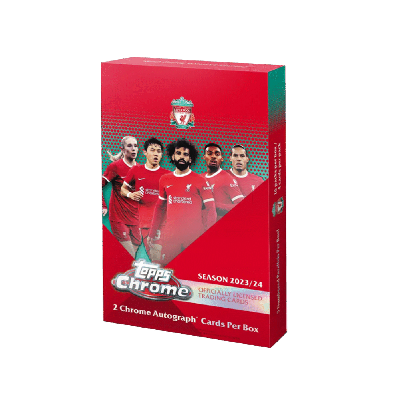 Best Deal - Topps Chrome Liverpool FC Hobby Box 23/24
